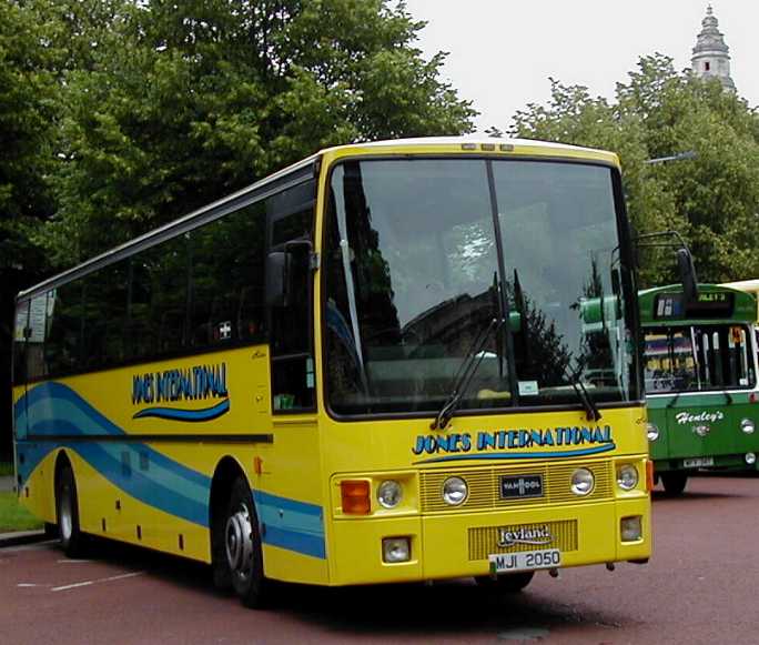 Jones International Leyland Tiger Van Hool Alizee MJI2050